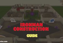 Ironman Construction Guide OSRS